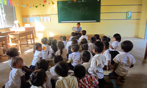 カンボジアにあるノーリア小学校の写真