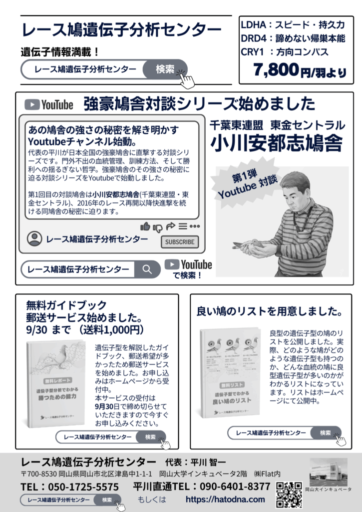 日本レース鳩協会 レース鳩 2025年9月号